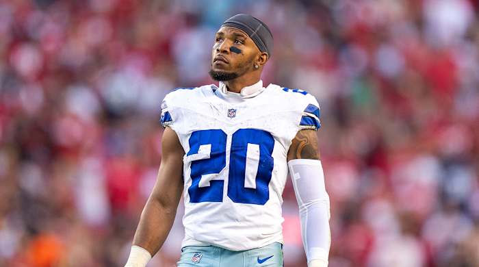 Dallas Cowboys running back Tony Pollard (20) during the first quarter against the San Francisco 49ers at Levi’s Stadium.